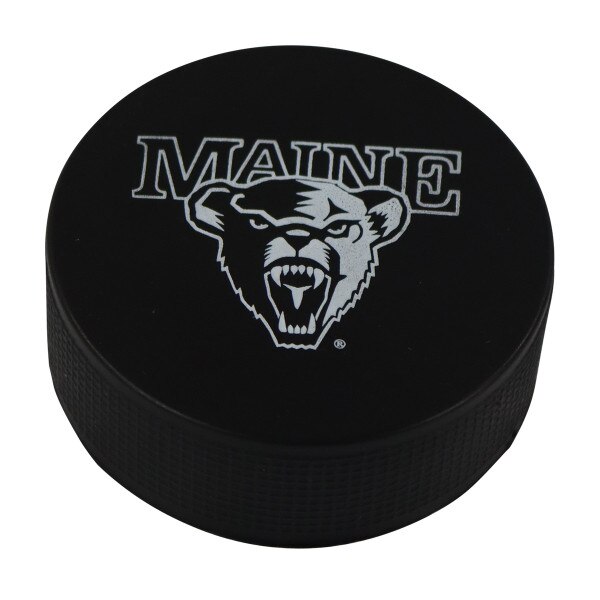 Maine Black Bear Stress Hockey Puck